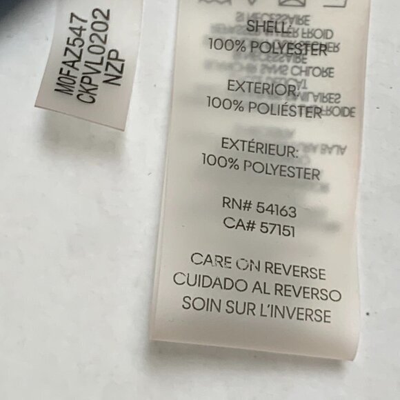 Calvin Klein Button Front Shirt Sz S Mixed Print Floral Patchwork Colorful #11H - Picture 8 of 8